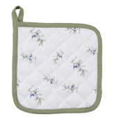 Set 2 servete termice bumbac multicolor Masline 20x20 cm
