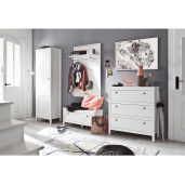 Dulap DTD alb Olje 50x37x200.6 cm 