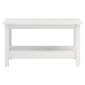 Masuta DTD/MDF alb Paris 81x81x45 cm
