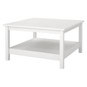 Masuta DTD/MDF alb Paris 81x81x45 cm