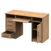 Birou DTD stejar artisan 123,5x55x75,5 cm