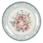 Set ceasca cu farfurioara portelan Flowers 11x8x7 cm, 15x2 cm, 200 ml