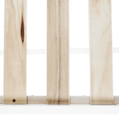 Pat extensibil pentru copii lemn pin Pedreza 200x90 cm