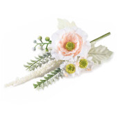 Set 6 flori Peonia artificiala 21 cm