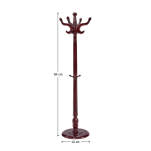 Cuier pardoseala lemn mesteacan maro lucios Portofino 42x181 cm