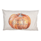 Perna decorativa Dovleac Halloween textil multicolor 30x50x4 cm