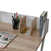 Birou DTD stejar alb Psalmo 90x50x85 cm