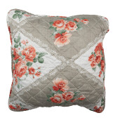 Set 2 fete perne textil multicolor Flowers 50x50 cm