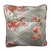 Set 2 fete perne textil multicolor Flowers 50x50 cm