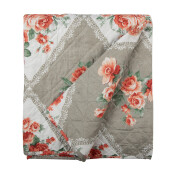 Cuvertura pat textil multicolor 140x220 cm