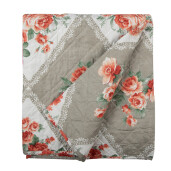 Cuvertura pat textil multicolor 240x260 cm