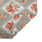 Cuvertura pat textil multicolor 240x260 cm