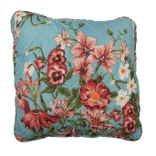 Set 2 fete perne textil Flowers 40x40 cm
