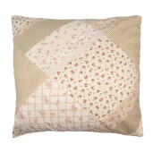 Fata perna textil matlasat multicolor 50x50 cm