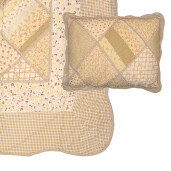 Cuvertura textil matlasat multicolor 180x250 cm