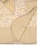 Cuvertura textil matlasat multicolor 180x250 cm