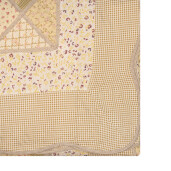 Cuvertura textil matlasat multicolor 230x250 cm