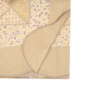 Cuvertura textil matlasat multicolor 230x250 cm