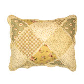 Set cuvertura pat, 2 fete perna textil multicolor 230x250 cm