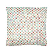 Fata perna textil multicolor matlasat Flowers 50x50 cm