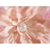 Set 3 flori artificiale Peonia maro verde 18 cm