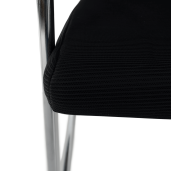 Scaun conferinta negru Ravil 57x60x102 cm