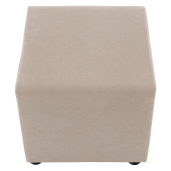 Taburet tesatura Alova bej Regor 40x40x39 cm