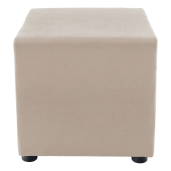 Taburet tesatura Alova bej Regor 40x40x39 cm
