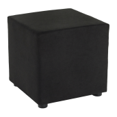 Taburet tesatura Alova negru Regor 40x40x39 cm