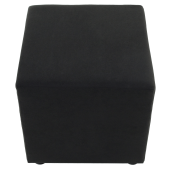 Taburet tesatura Alova negru Regor 40x40x39 cm