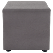 Taburet tesatura Alova gri,Regor 40x40x39 cm