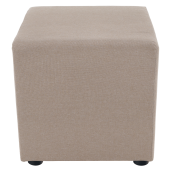Taburet tesatura Savana bej Regor 40x40x39 cm