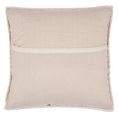 Fata de perna din bumbac bej matlasat 50 cm x 50 cm