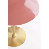 Masuta cafea otel roz auriu Desur 50x52 cm