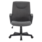 Scaun birou gri negru Revin 60,5x66x94-104 cm