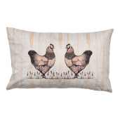 Fata perna textil multicolor Gaina 30x50 cm