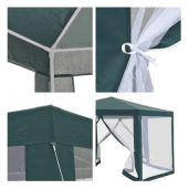 Pavilion gradina Ringe 3.9x3.9x2.5 m 