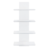 Raft perete DTD laminat alb Robus 40x16,5x92 cm