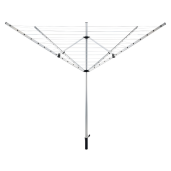 Uscator haine de gradina argintiu negru 260x185x180 cm