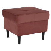 Taburet roz nuc Ruffino 40x40x40 cm