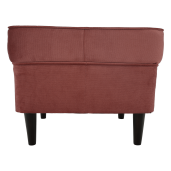 Taburet roz nuc Ruffino 40x40x40 cm