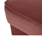 Taburet roz nuc Ruffino 40x40x40 cm