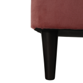 Taburet roz nuc Ruffino 40x40x40 cm