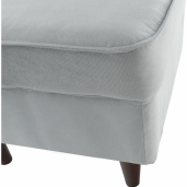 Taburet gri nuc Rufino MG 40x40x40 cm