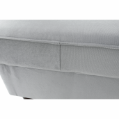 Taburet gri nuc Rufino MG 40x40x40 cm