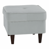 Taburet gri nuc Rufino MG 40x40x40 cm