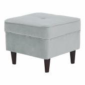 Taburet gri nuc Rufino MG 40x40x40 cm