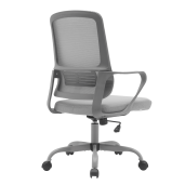 Scaun birou gri Salomo 63x56.5x99-109 cm