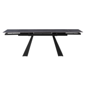 Masa dining extensibila grafit neagra Salal 160-240x90x78 cm