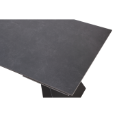 Masa dining extensibila grafit neagra Salal 160-240x90x78 cm